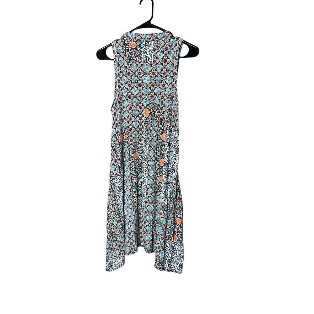 Anthropologie Maeve BOHO Floral Mixed Print Sleeveless Dress Size Small - Picture 9 of 9